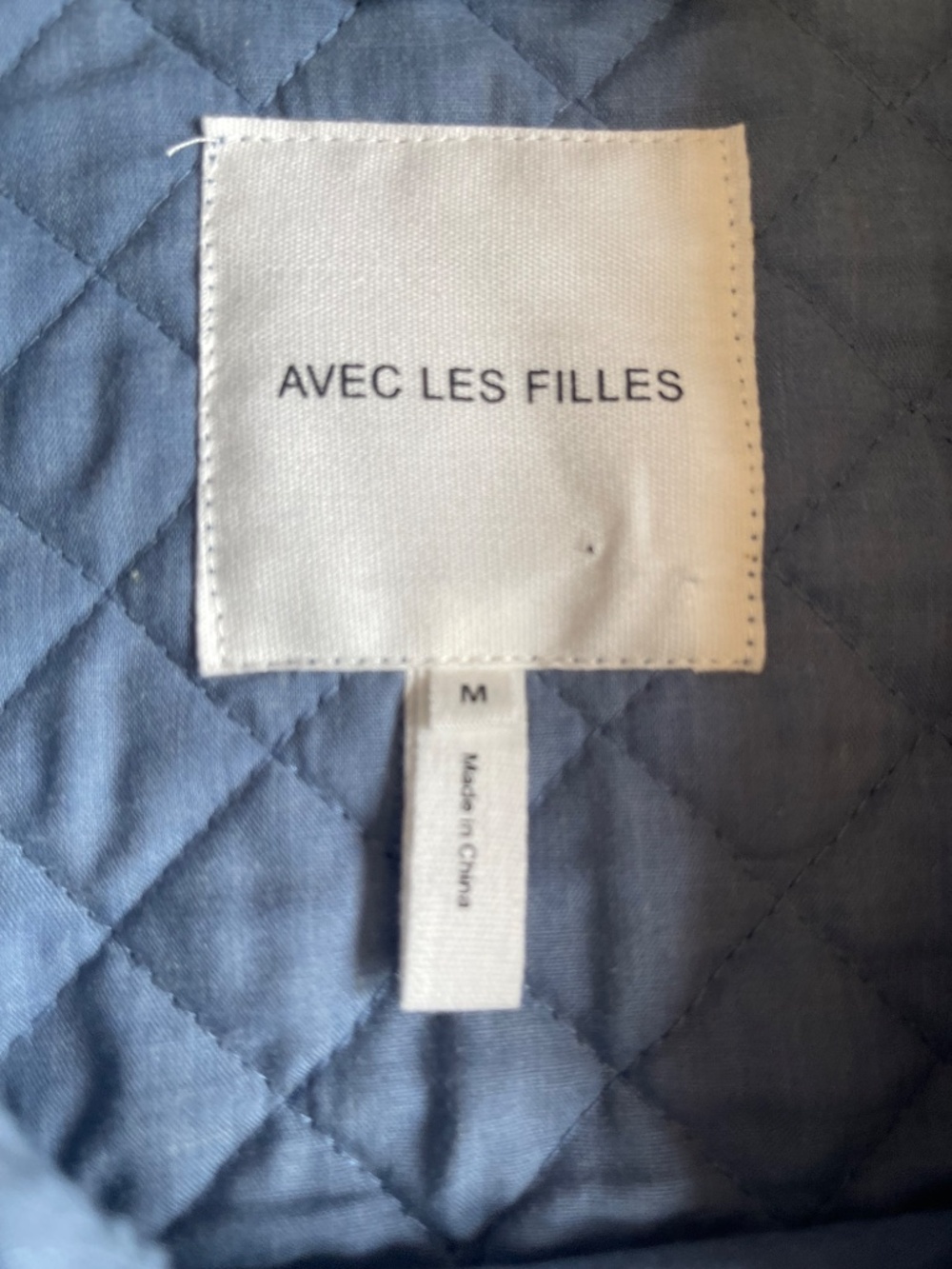 Maura Bow-Tie Denim Jacket by Avec Les Filles - Picture 5 of 7